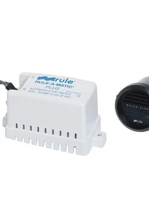 Miglior Prezzo Allarme Rule per Livello Sentina 24 V con Segnale Acustico e Luminoso per Barche e Imbarcazioni Nautiche - Sistema di Sicurezza per la Gestione dell'Acqua in Sentina con Sonoro e Visivo
