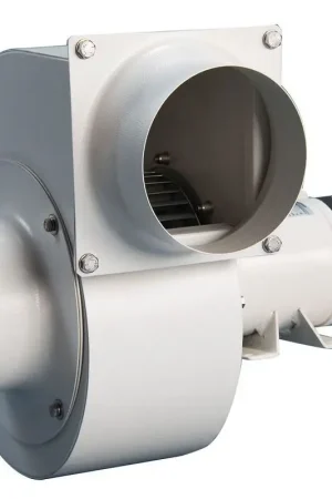Quantità Limitata Aspiratore Centrifugo Nautico 24 V 0,55 kW 28 A con Ventola in Acciaio e Flangia Portatubo per Barche