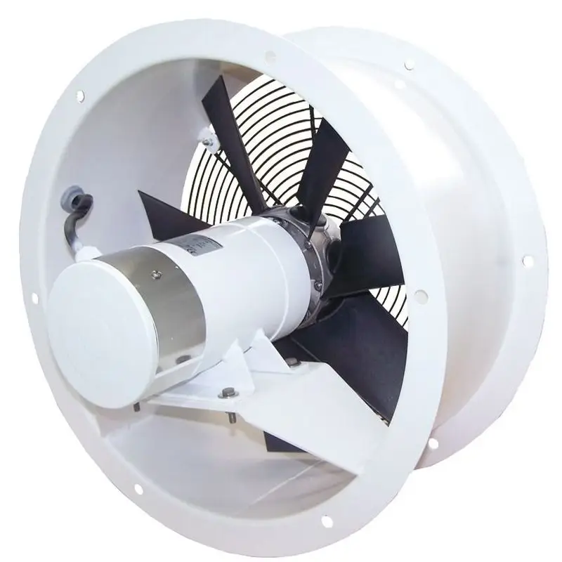 Saldi Ventilatore assiale CEM Elettromeccanica acciaio 24 V 0,15 kW 6 A FA con girante in nylon/vetro e rete di protezione, certificato RINA, temperatura -40 °C +100 °C.