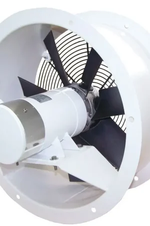 Ventilatore assiale CEM 24 V 0,15 kW in acciaio per nautica con girante in nylon/vetro, temperatura -40 °C +100 °C, rete di protezione singola o doppia. Certificato RINA. Più Venduto