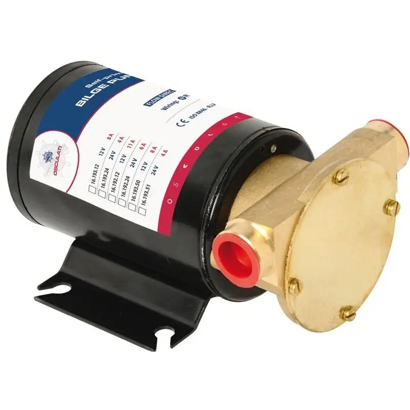 Affare Pompa Utility 12 V 7 A Autoadescante in Neoprene con Carcassa in Elettroforesi e Corpo in Resina Rinforzata - Ideale per Vano Motore Nautico