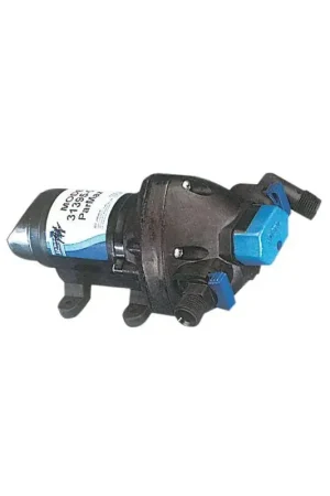 Autoclave Flojet 11 l/min 12V a 3 valvole, funzionamento a secco, silenziosa, controllo pulsazioni via by-pass, completa di 4 raccordi e filtro di aspirazione. Must-Have