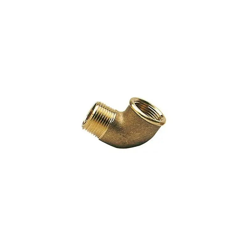 Miglior Prezzo Gomito 90° in ottone maschio/femmina 3/8 per impianti nautici - Ideale per la tua barca
