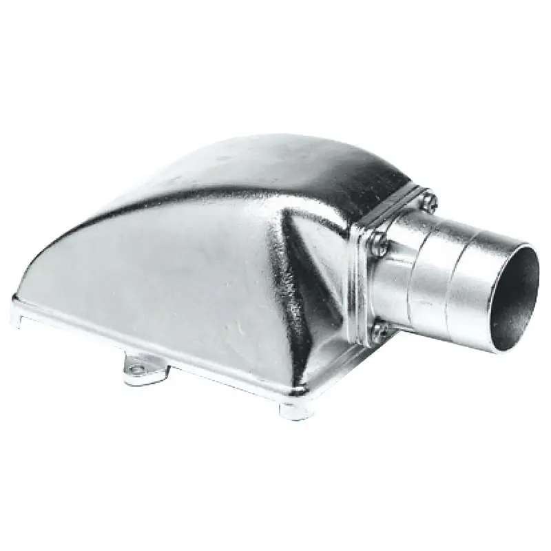Esclusivo Succhiarola inox Ø 25 mm orizzontale con valvola di fondo e reticella di filtraggio - Microfusione pesante