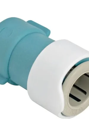 Adattatore in plastica 3/8 BSP Whale per impianti nautici e barche Subito Disponibile