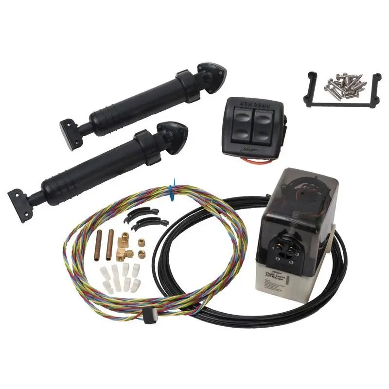 Kit Flap Bennet 12 VBN-V351HUC1E - Sistema Completo per la Regolazione della Stabilità in Navigazione con Centralina Elettronica, Cilindri Idraulici, Pannello di Comando Stagno e Cablatura Elettrica. Sconto