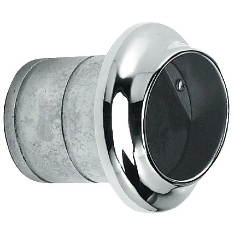 Offerta Lampo Scappamento per Tubi 60 mm in Acciaio Inox AISI 316 Lucidato a Specchio con Membrana in Gomma Anti-Riflusso e Fissaggio a 4 Prigionieri