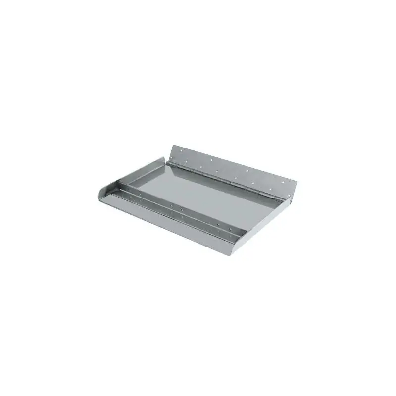 Offerta Lampo Coppia di Lame in Acciaio Inox 75 x 30 cm con Cerniera a Snodo Totale per Kit Elettroidraulici ed Elettromeccanici - Douglas Marine