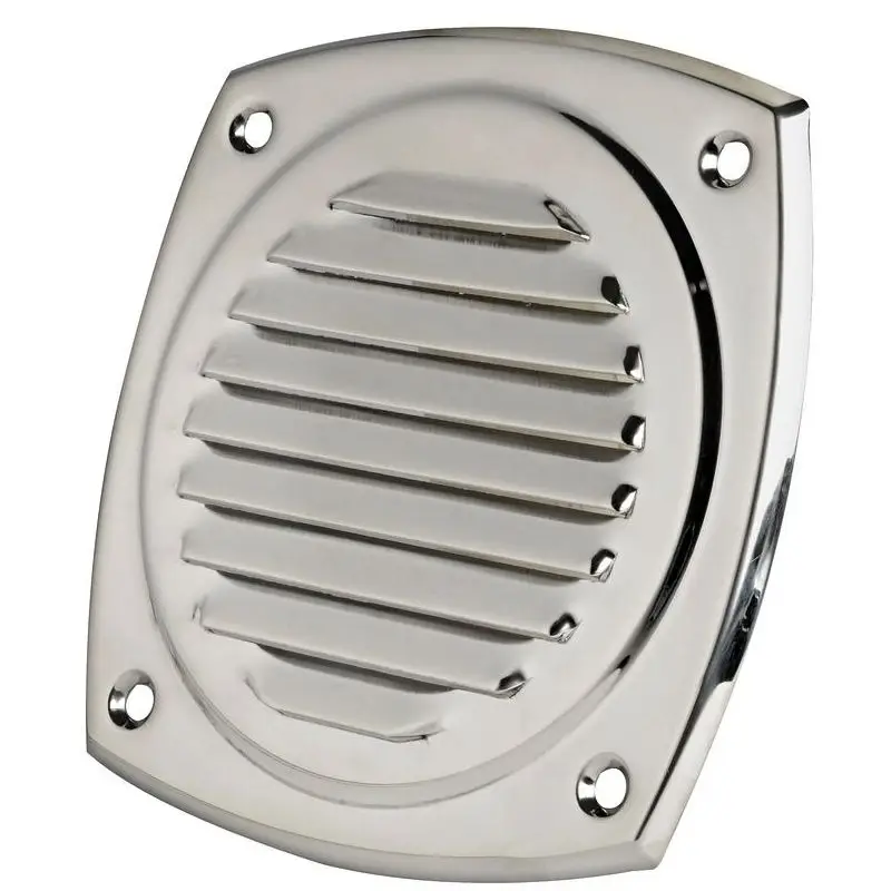 Promozione Esclusiva Griglia in lamiera inox 125 x 125 mm - Superficie lucidata a specchio per uso nautico