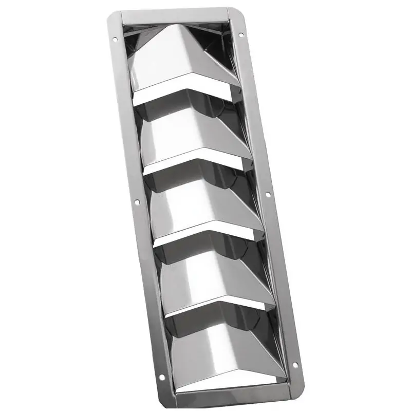 Direttamente Dal Produttore Griglia di aerazione per motori 326 x 114 mm in acciaio inox - Osculati