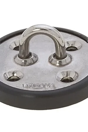 Base Viadana con Occhio Girevole Ø47mm per Bozzelli e Impieghi Vari - Forniture Nautiche di Alta Qualità Offerta Limitata