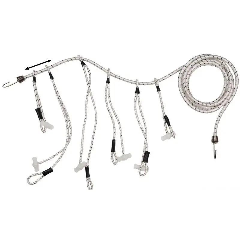 Millepiedi Osculati 200 mm con Cavigliotti in Nylon e Ganci Terminali in Acciaio Inox per Nautica e Vela Nuova Collezione