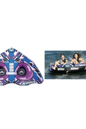 Prezzo Conveniente Ciambellone Gonfiabile Airhead Race & Rally a Due Posti in PVC Elettrosaldato e Nylon Cordura con Valvola per Gonfiaggio Rapido