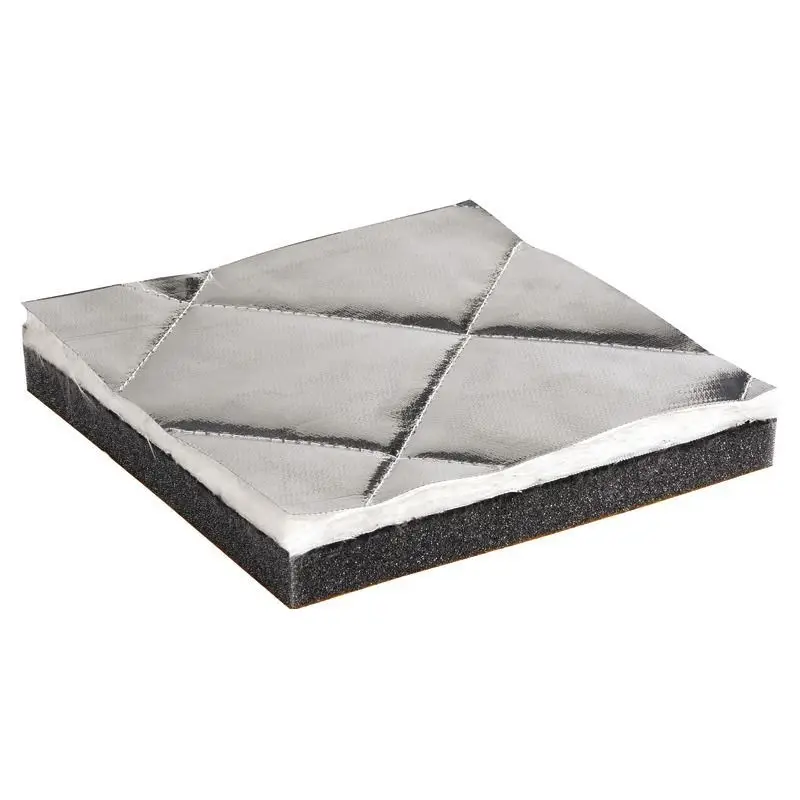 Offerta Lampo Pannello Fonoassorbente 100x150 cm per Isolamento Acustico in Nautica - Spessore 20 mm di Poliuretano e Fibra di Vetro, Certificato R.I.Na.
