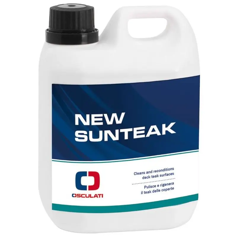 Quantità Limitata Rigeneratore Sunteak per Teak - Pulisce e Rigenera il Colore Naturale delle Coperte Nautiche