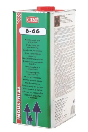 Antiossidante CRC 6-66 da 5 litri - Protezione contro l'ossidazione, rimozione dell'umidità e resistenza all'acqua per la nautica e la vela Must-Have