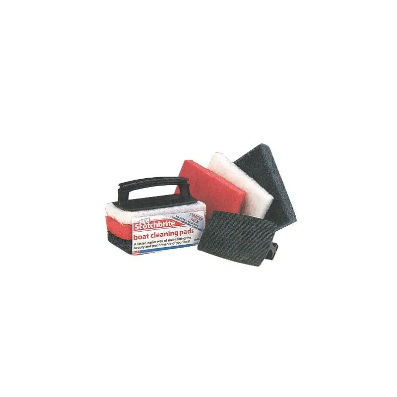 Scotch-Brite Tampone Blu 3M per Pulizia e Levigatura Nautica - Ideale per Ancore, Eliche e Carene Bestseller