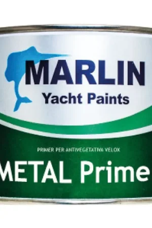 Pagamento Sicuro Primer Metallico Verde Chiaro Marlin 0,5 l per Nautica - Alta Adesione su Metalli, Ideale Prima della Velox - Marlin Yacht Paints