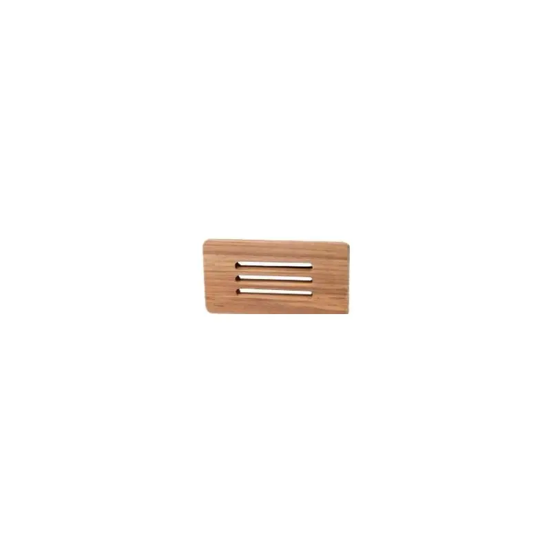 Prezzo Di Fabbrica Frontalino in teak 125x65 mm per protezione di frigoriferi, condotti di ventilazione e gavoni nella nautica