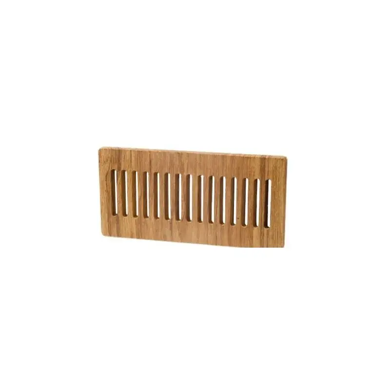 Professionale Frontalino di Protezione in Teak 125x250 mm per Base Frigoriferi, Condotti di Ventilazione e Gavoni