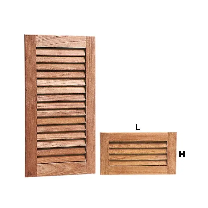 Griglia di aerazione in teak 228x400 mm per barche e yacht - Alta qualità e design elegante per un'ottimale circolazione dell'aria. Offerta Speciale