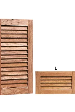 Affare Griglia di Aerazione in Teak 228x187 mm per Barche e Nautica - Accessorio Essenziale per la Ventilazione e il Comfort a Bordo