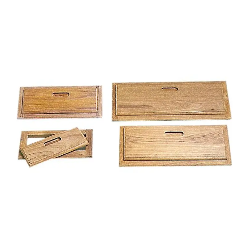 Spedito Oggi Frontali Cassetti in Teak 525x225 mm con Telaio e Battuta per Arredamento Nautico