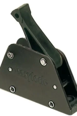 Popolare Easylock anodizzato nero singolo - Il rallentatore innovativo per scotte, ideale per scafi da 6 m a 9 m