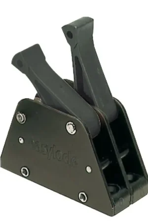 Easylock Anodizzato Nero Doppio - Dispositivo Brevettato per Cazzare e Lasciare Scotta Sotto Sforzo, Adatto per Scafi da 6m a 9m Promozione Esclusiva