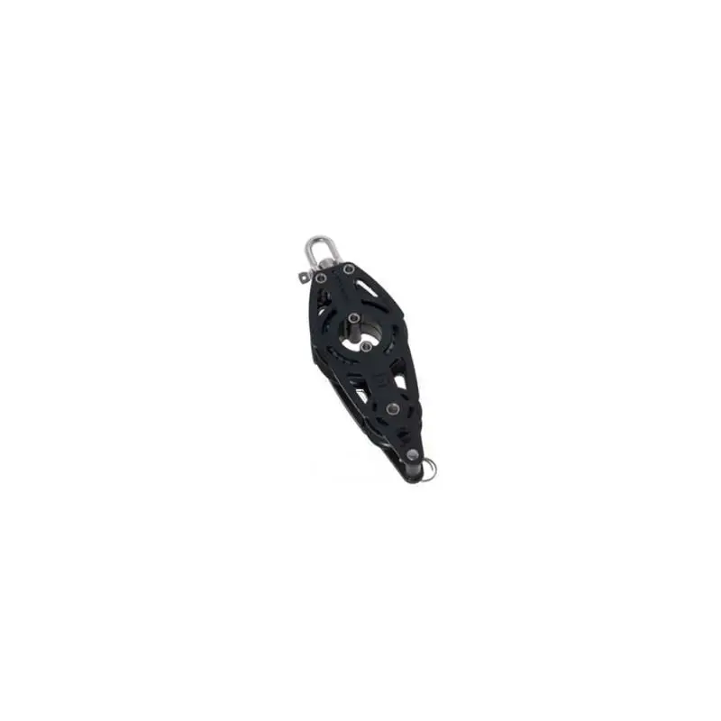 Offerta Lampo Bozzello Ø57mm Viadana violino a sfere in composito con arricavo - Carico di lavoro 520 kg, carico di rottura 1080 kg, scotta massima 12mm - Nautica e Vela