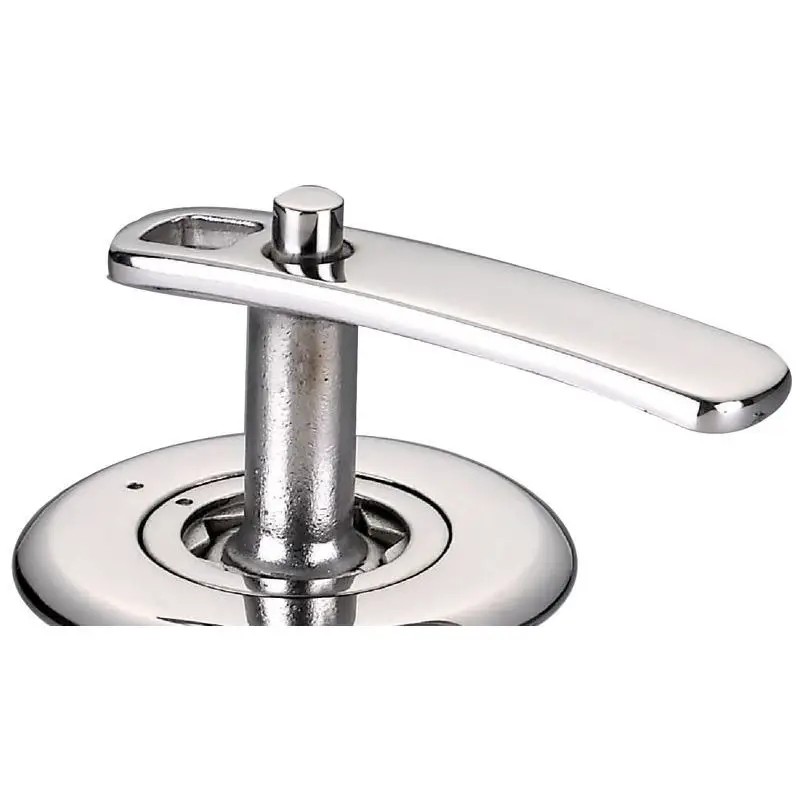 Chiave a pulsante per alzap con chiusura a molla in acciaio inox AISI 316 - Osculati Prezzo Scontato