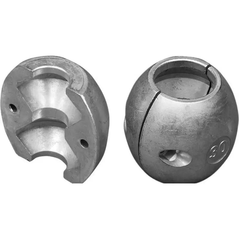 Compra Adesso Anodo Oliva Asse mm 63 (2 1/2) con Perni e Dadi in Acciaio Inox - Tecnoseal per Barche e Vela