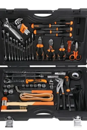 Valigia Beta 55 Utensili per Manutenzione Nautica - Set Completo per Imbarcazioni a Vela e a Motore con Chiusure Ermetiche e Guarnizione in Gomma Non Perdere