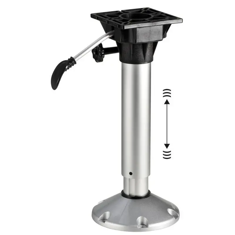 Supporto Sedile Waverider Regolabile con Ammortizzatore 340-450 mm per Barche, Struttura in Alluminio Anodizzato e Testa in Nylon/Fibra di Vetro Super Prezzo