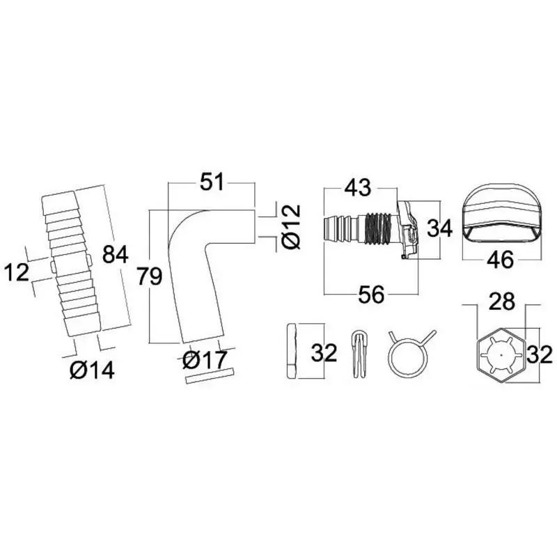 Soddisfatti O Rimborsati Kit immissione acqua pulita Tecma bianco per imbarcazioni - Accessorio nautico di alta qualità per un'installazione semplice e affidabile