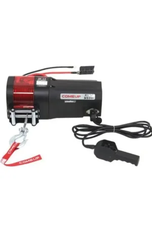 Arganello elettrico 1134 Kg 600W 12V con comando a distanza, freni dinamici, carcassa weather-resistant e protezione da sovraccarichi. Offerta Lampo