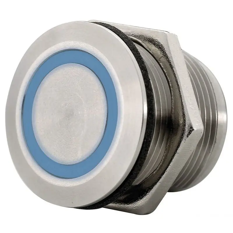 Consegna Rapida Dimmer Opzionale per Luce Led Osculati - Controllo Dimmabile in Acciaio Inox AISI 316 per Ambienti Nautici, Gestisce Fino a 6 Lampade.