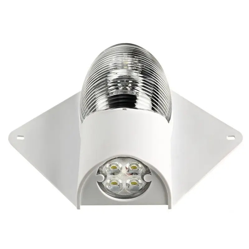 Luce di Via e Luce di Coperta a LED per Imbarcazioni fino a 20m - Tecnopolimero Certificato EN60945 - Fanali di Via 225° - 12/24V - Osculati Ultime Pezzi