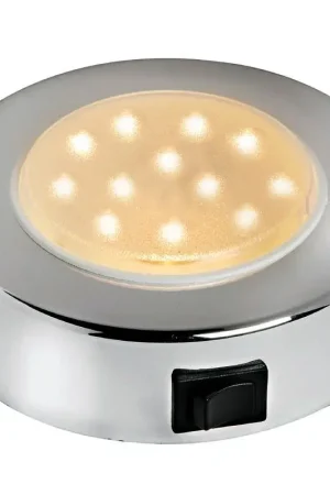 Pagamento Sicuro Plafoniera LED da incasso BATSYSTEM Sun 10 per Illuminazione Nautica - Corpo in ABS con Lente Opalina