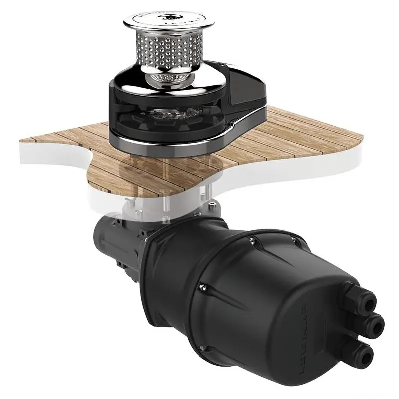 Sconto Lewmar VX3 24V 1500W 10mm Barbotin Ibrido in Acciaio Inossidabile con Dettagli Compositi, Riduttore Elicoideale, Magneti e Sensore Contacatena Inclusi, Rilascio Frizione Manuale