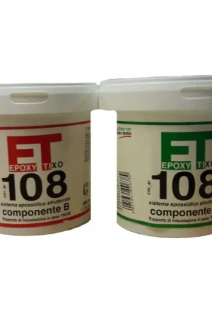 Sistema Epossidico Bicomponente C-Systems ET 108 di Cecchi Gustavo - Ideale per Incollaggi di Legno e Vetroresina, Disponibile in 1,5 kg e 5 kg Saldi