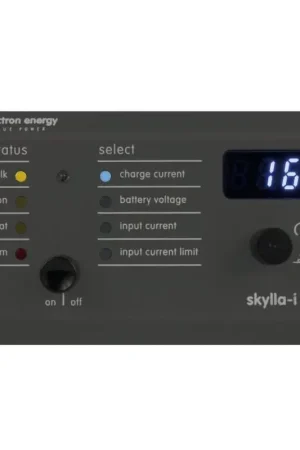 Spedizione Espresso Pannello di Controllo Skilla-i Victron Energy per Nautica - Funzionamento Sincronizzato, Carica Efficiente, Protezione da Gas e Ottimizzazione Batteria