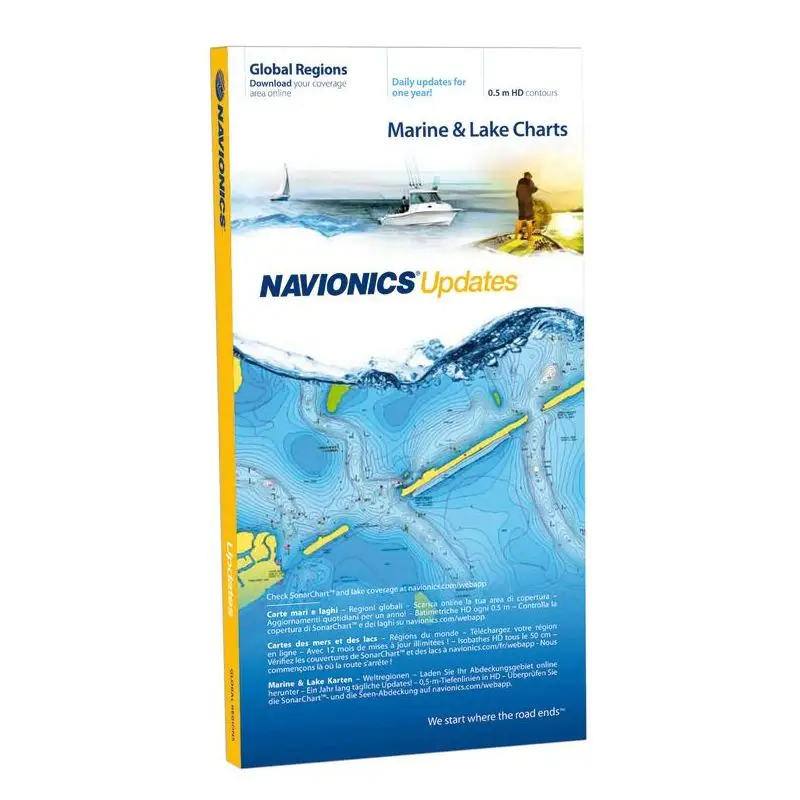Aggiornamento Navionics Updates - Passa a Navionics+ con 1 anno di aggiornamenti inclusi per cartografia ottimizzata e compatibile con diverse marche di schede A Buon Prezzo