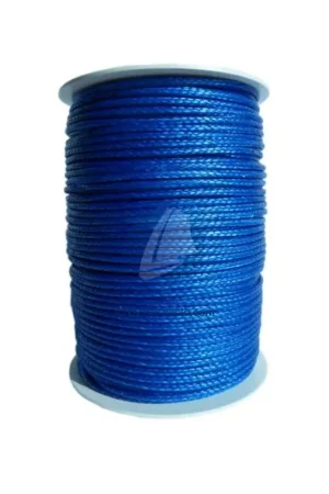 Subito Disponibile Mini rocchetta da 100m DSK75 FULLDY a spire strette Ø1mm azzurra