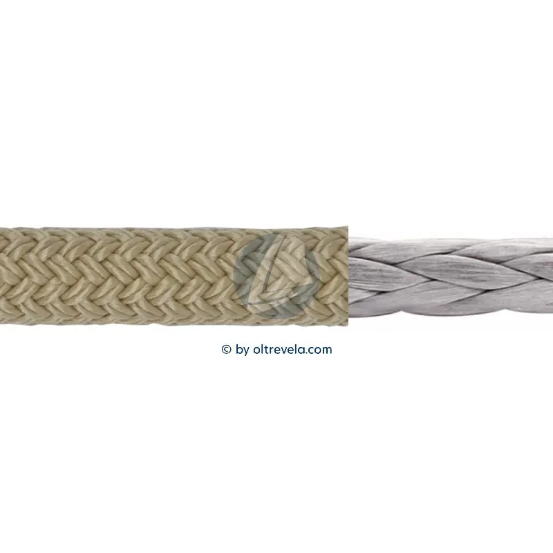 Bobina 100 metri doppia treccia Dyneema Classic 78 Ø8mm Canapa Nuova Collezione