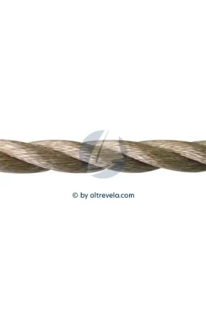 Bobina 100 metri corda 3 legnoli poliestere Amerigo Ø10mm canapa Promozione Esclusiva