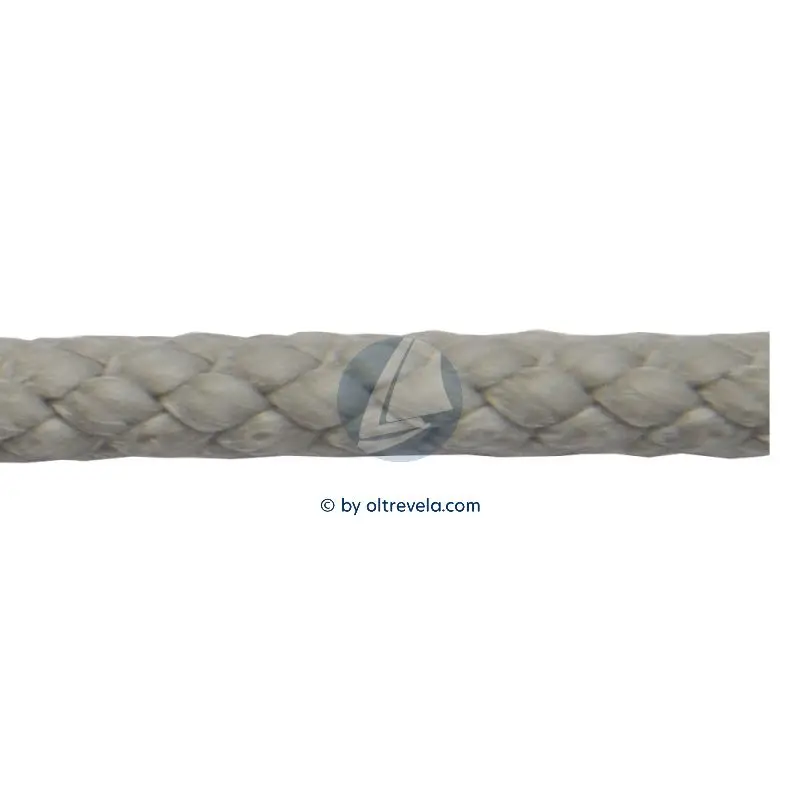 A Buon Prezzo Bobina 100 metri doppia treccia Dyneema DSK78 WINDTECH per windsurf Ø4.2mm grigia
