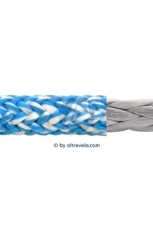Acquista Ora Bobina 100 metri doppia treccia Dyneema AIRSTAR Ø5mm fibra antiscivolo per Laser® e ILCA® azzurra