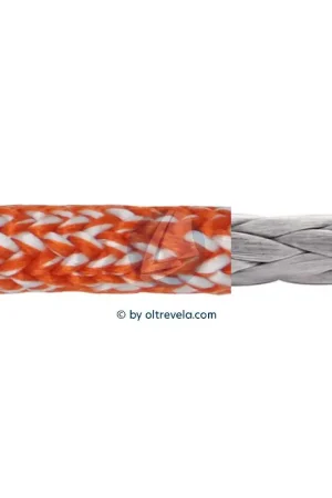 Bobina 100 metri doppia treccia Dyneema AIRSTAR Ø5mm fibra antiscivolo per Laser® e ILCA® arancio A Buon Prezzo