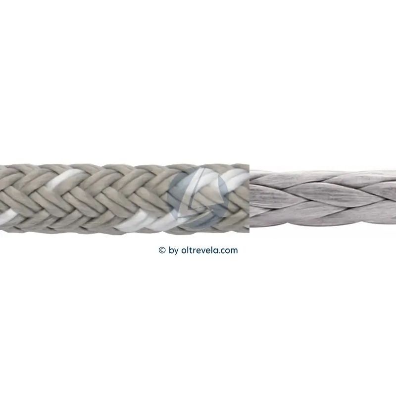 Offerta Limitata Bobina 100 metri doppia treccia POLIESTERE112 alta tenacità Ø3mm grigia